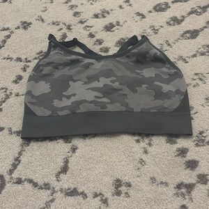 Camo sports bra